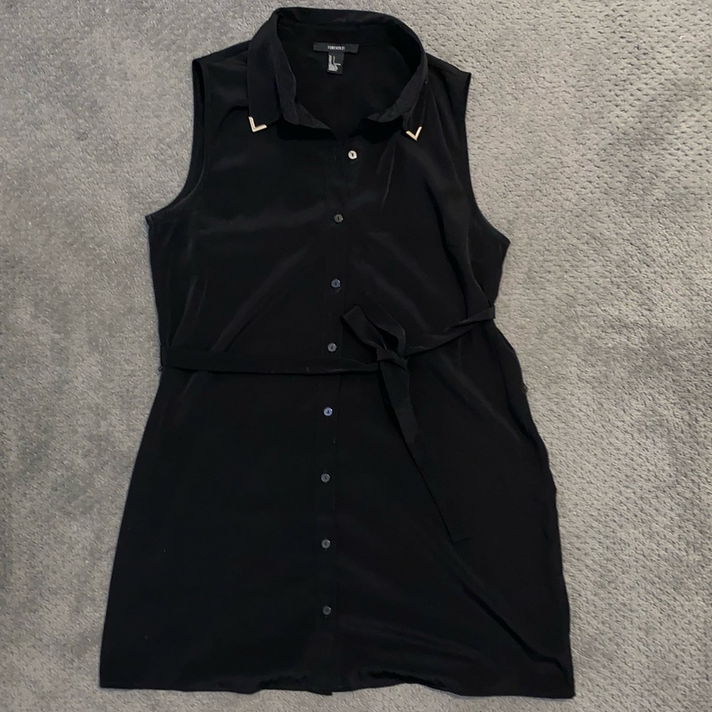 Forever 21 Black Shift Dress
